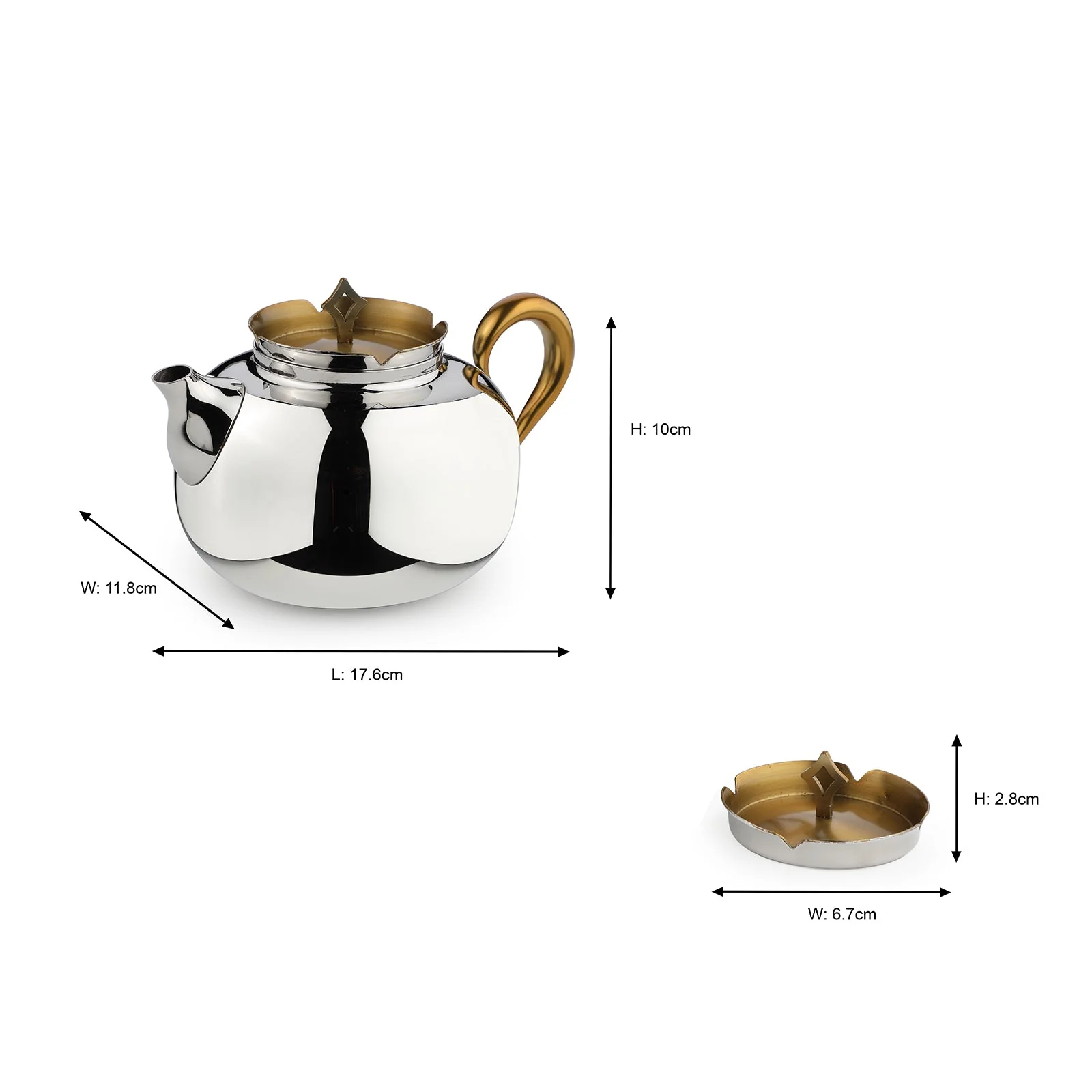 Aladdin Tea Pot For 2 Cups - Image 7