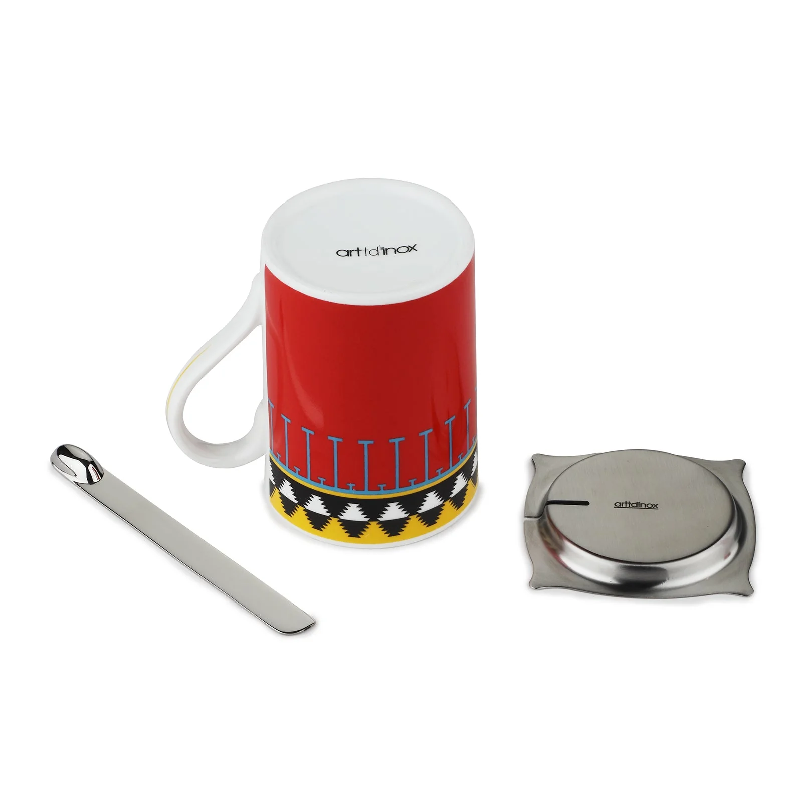 Aladdin Ceramic Mug & Stirrer | Set of 2 - Image 5