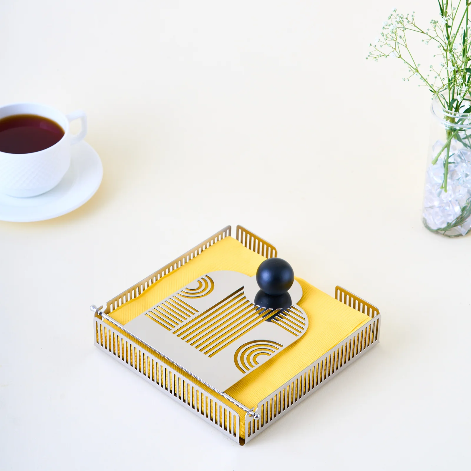 Art Deco Napkin Holder | Large - Image 3