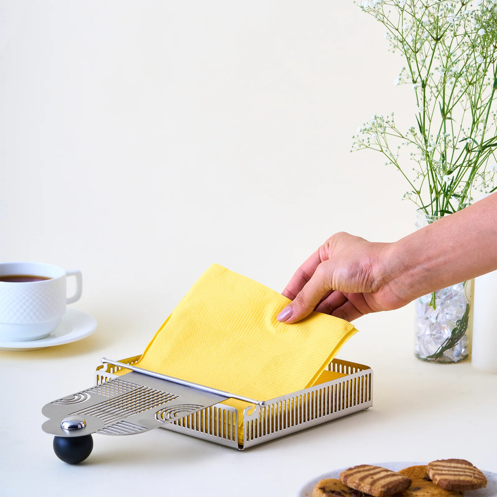 Art Deco Napkin Holder | Large - Image 9