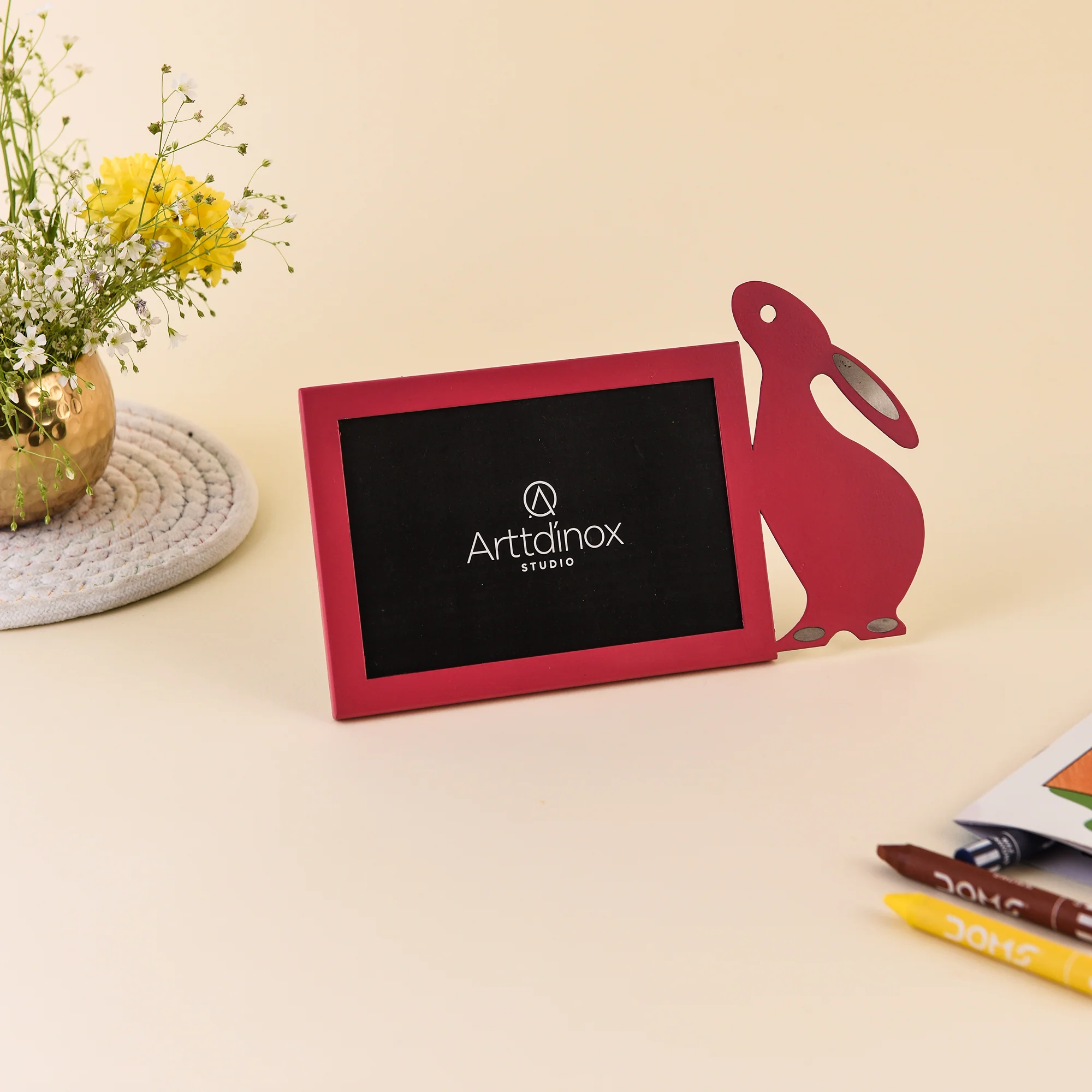 Bunny Photo Frame | Pink