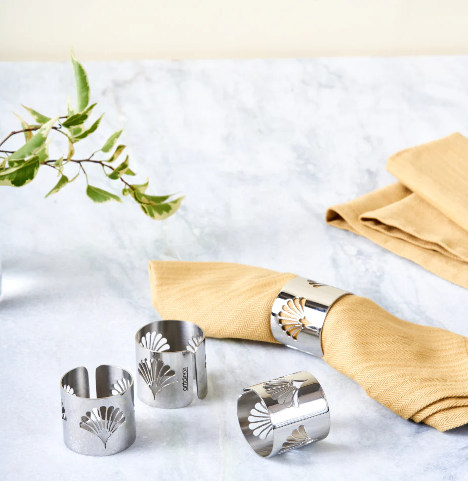 Deco Classic - Floral Napkin Rings - Image 13