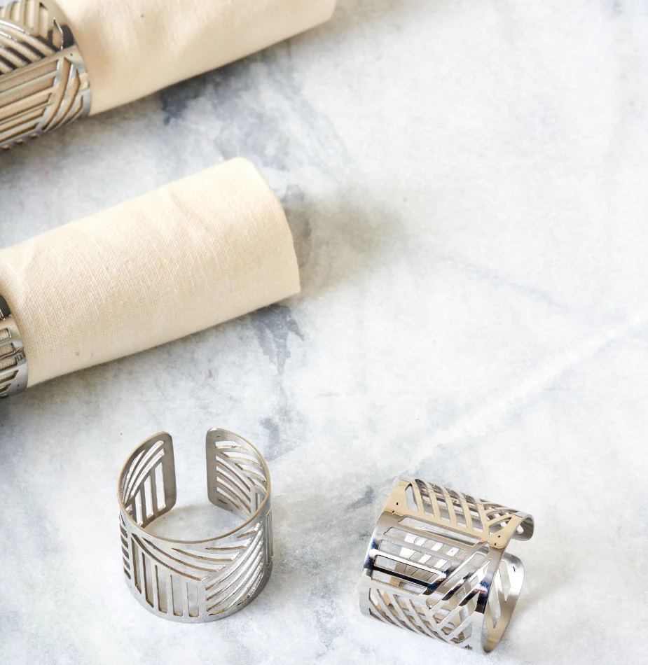 Deco Classic - Linear Napkin Rings - Image 6