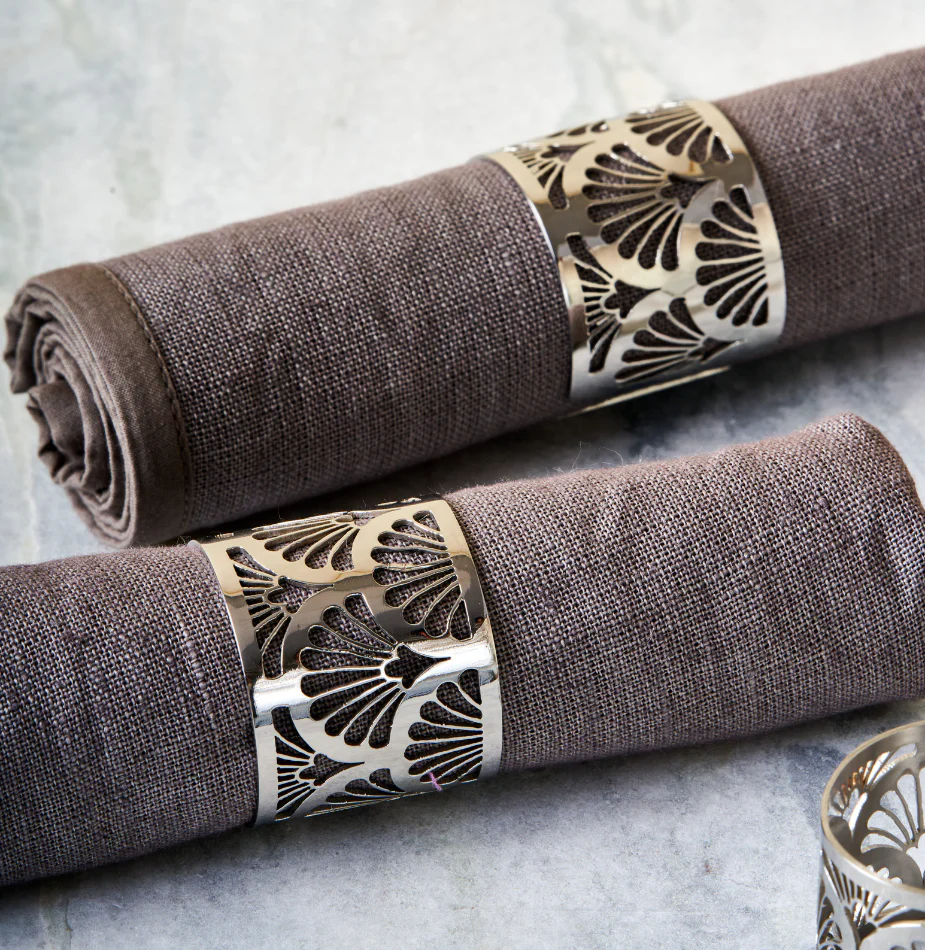 Deco Classic - Pattern Napkin Rings - Image 3