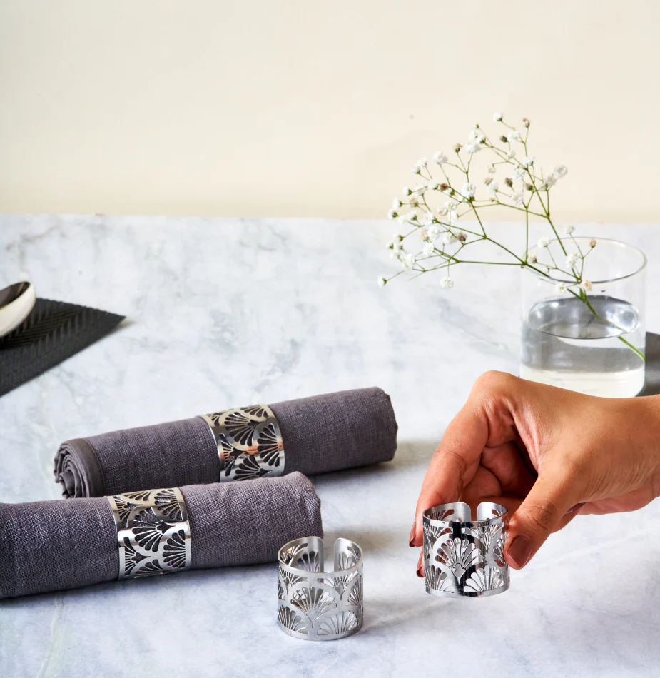 Deco Classic - Pattern Napkin Rings - Image 6
