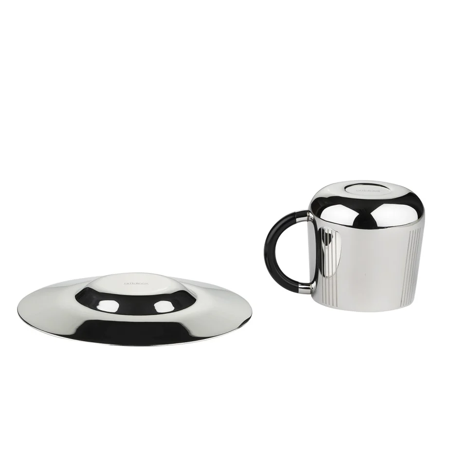 Deco Cup & Saucer | Luxury Cup Set of 2 - Image 8