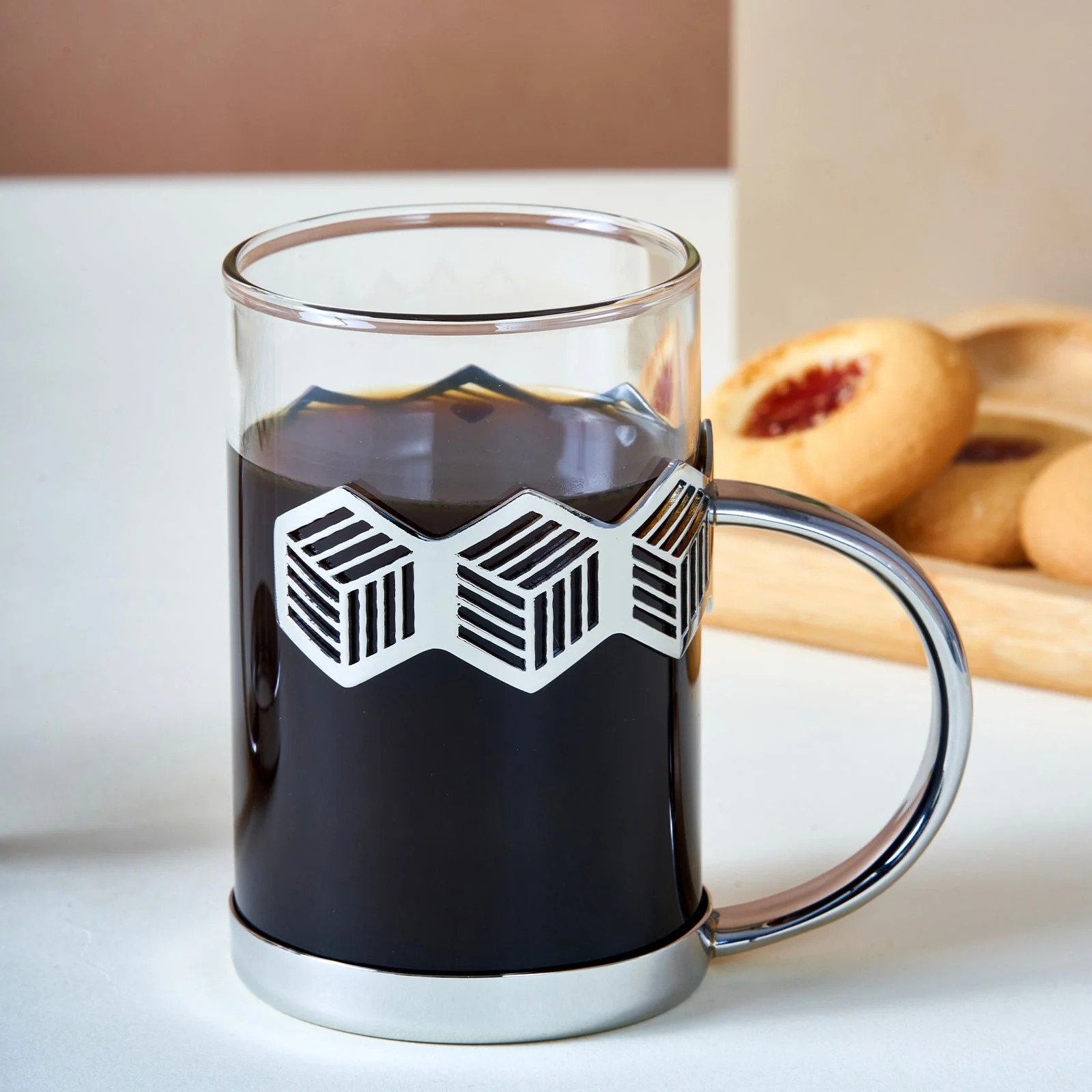 Deco Hexagon Mug | Set of 2 - Image 4