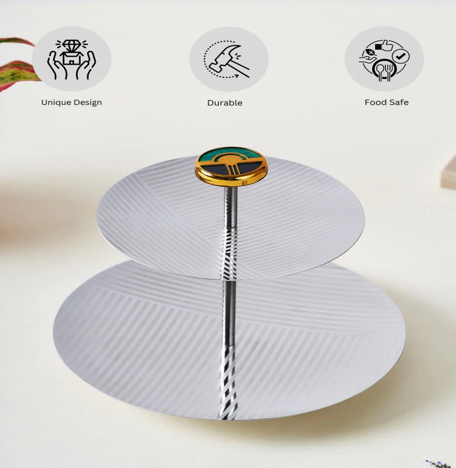 Deco Two Tier Platter - Image 12