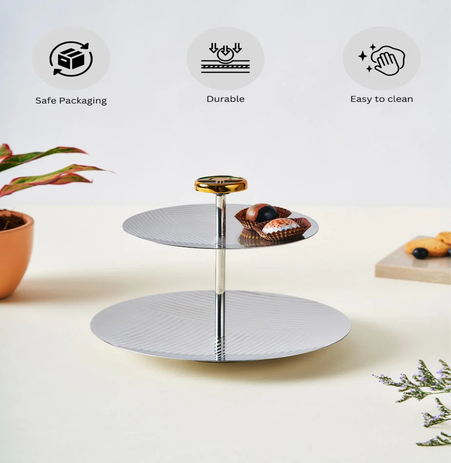 Deco Two Tier Platter - Image 13