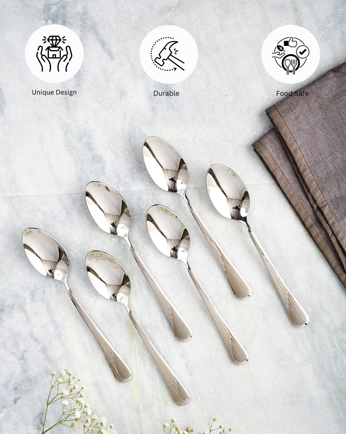 Decoline - Dinner Spoon | Set of 6 - Image 7