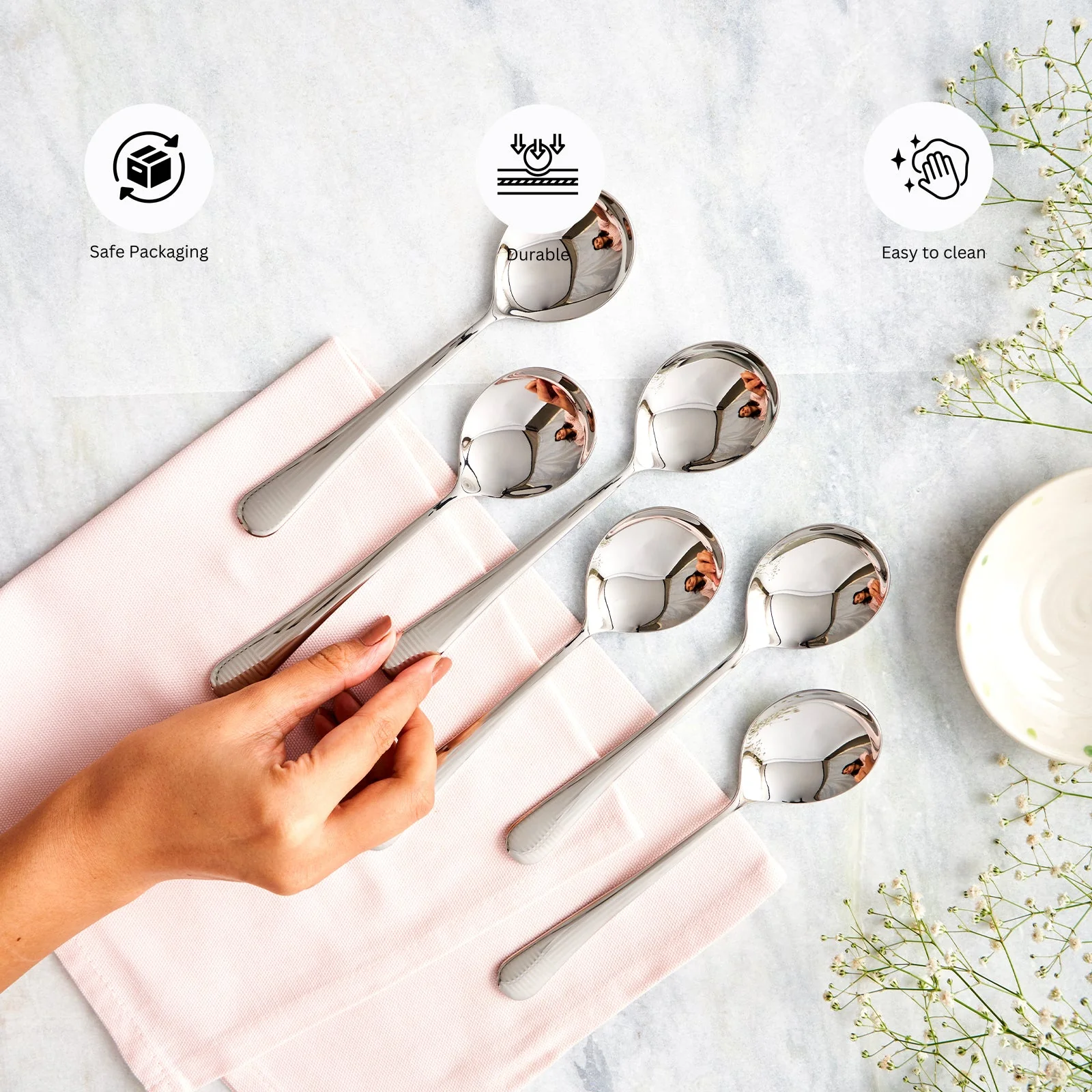 Decoline - Soup Spoon | Set of 6 - Image 8
