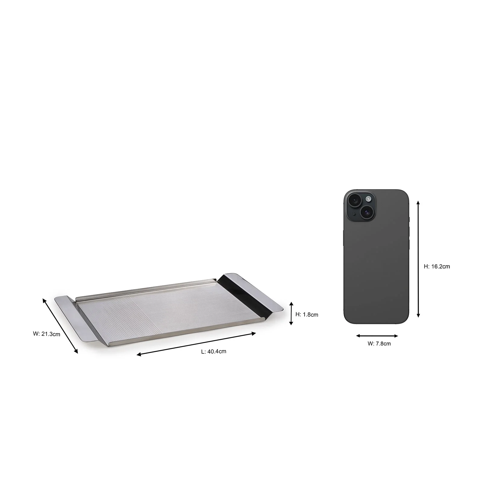 Decoline Stainless Steel Tray | Small - Image 10