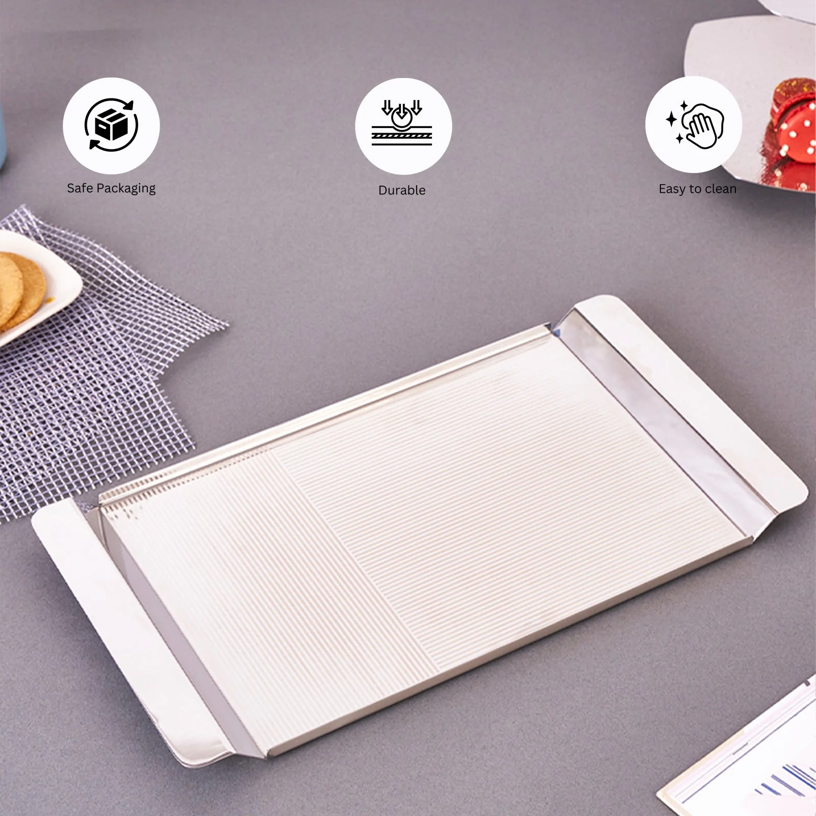 Decoline Stainless Steel Tray | Small - Image 8