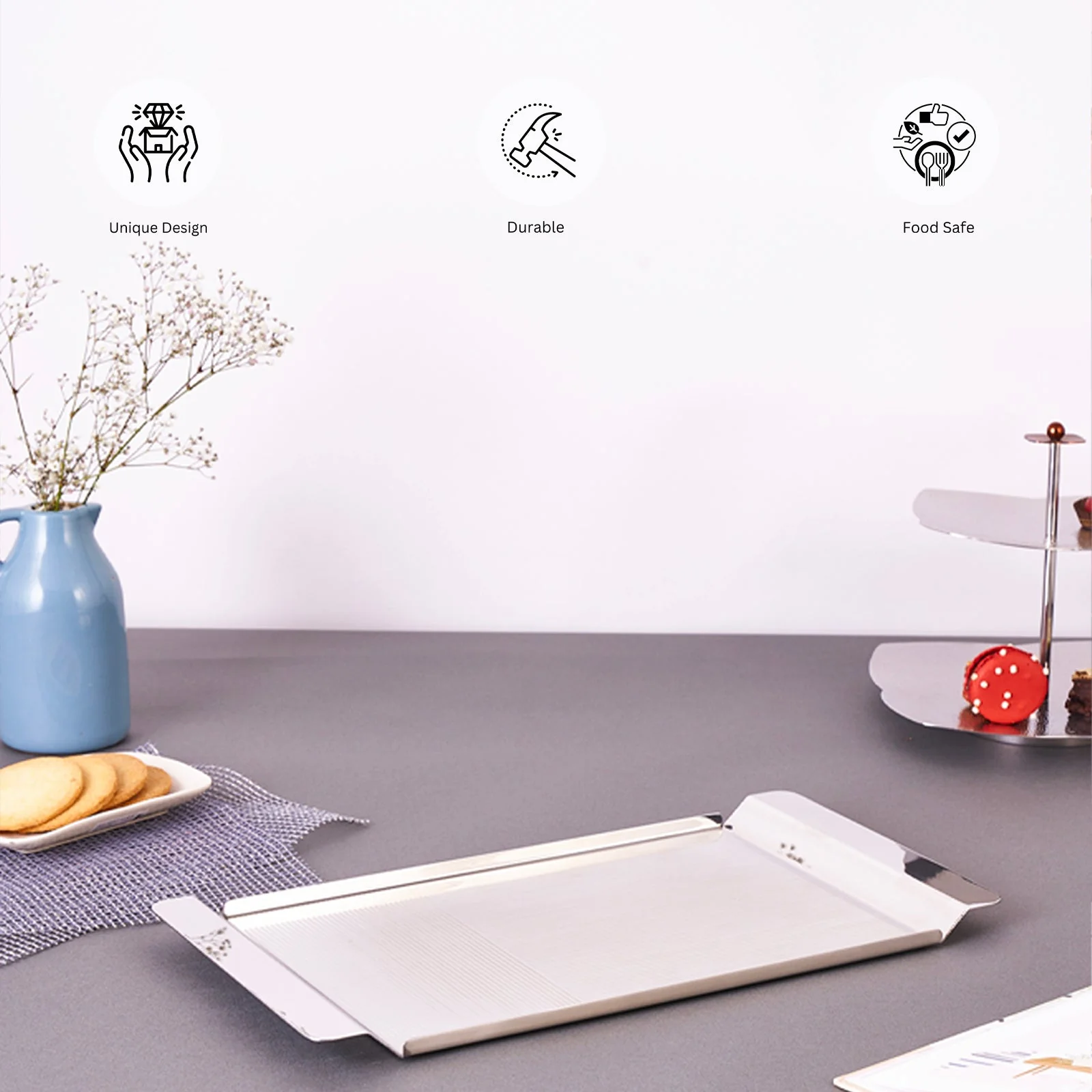 Decoline Stainless Steel Tray | Small - Image 9