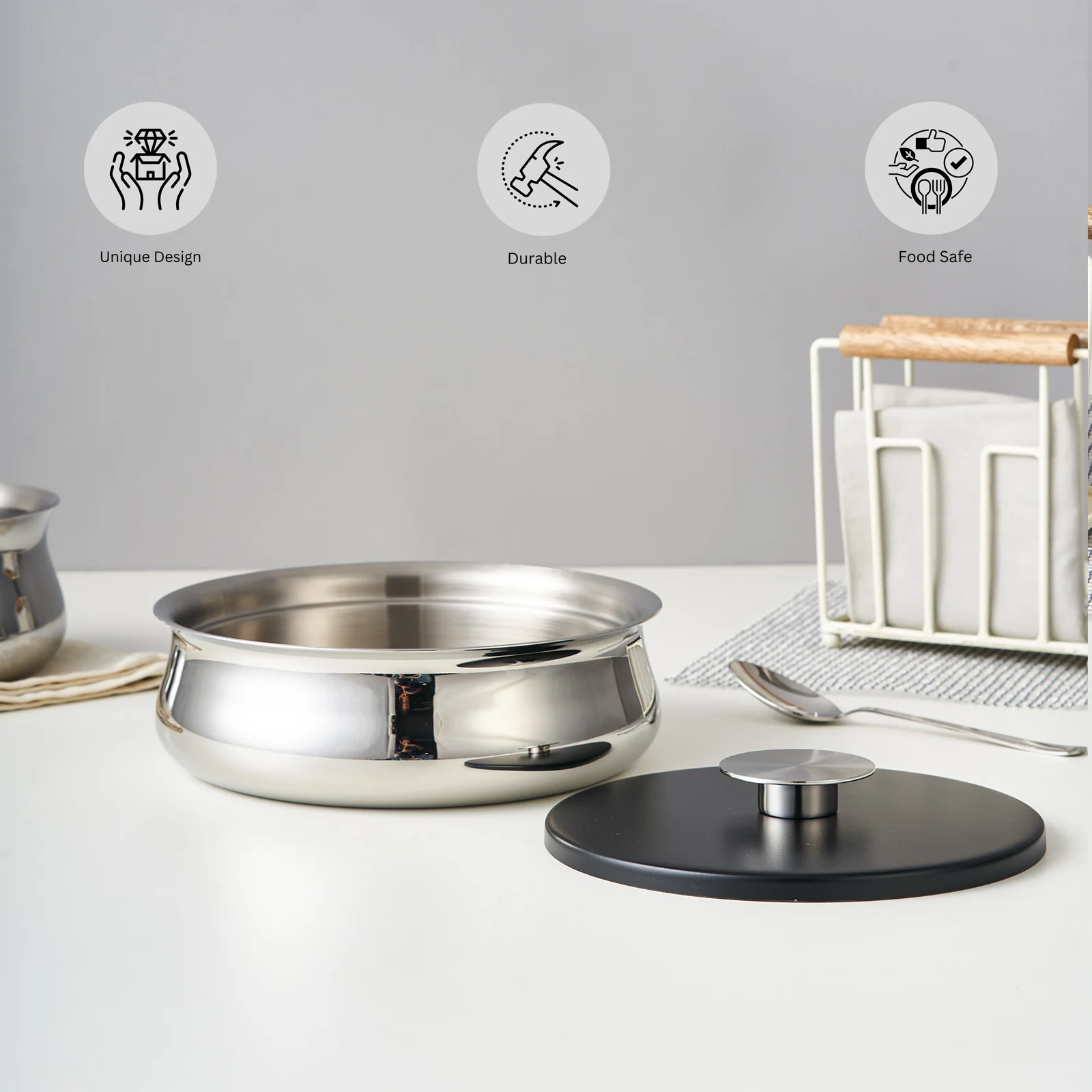 Doubly Double Wall Serving Bowl | Small - Image 8