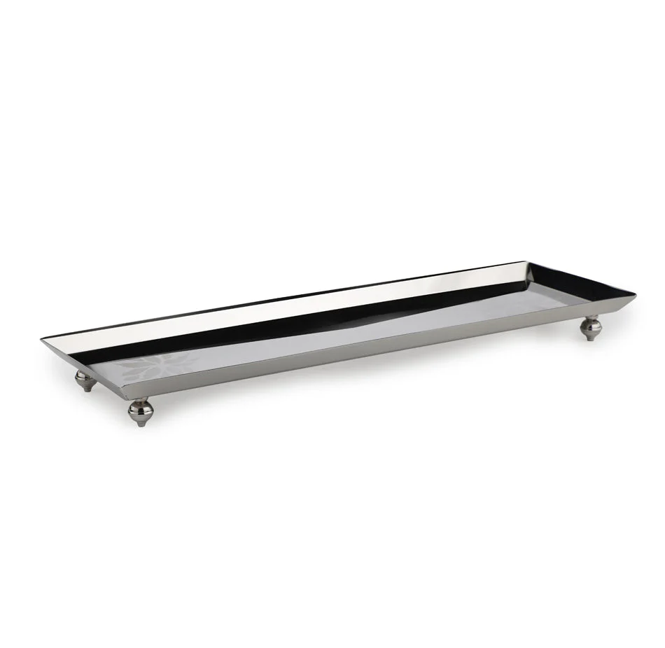 Flower Longish Platter | Large - Image 4