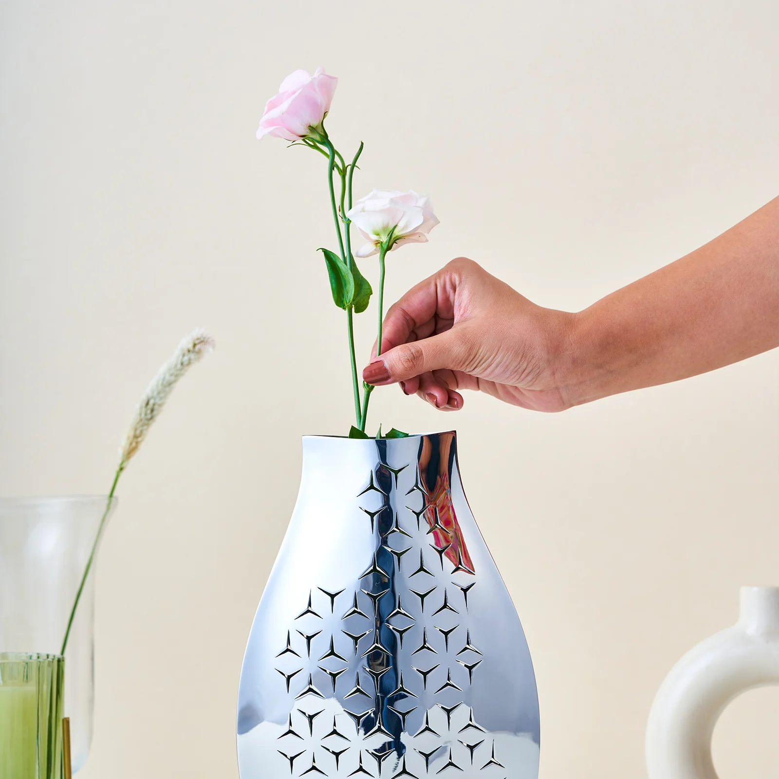 Flower Vase Trio | Home decor vases - Image 4
