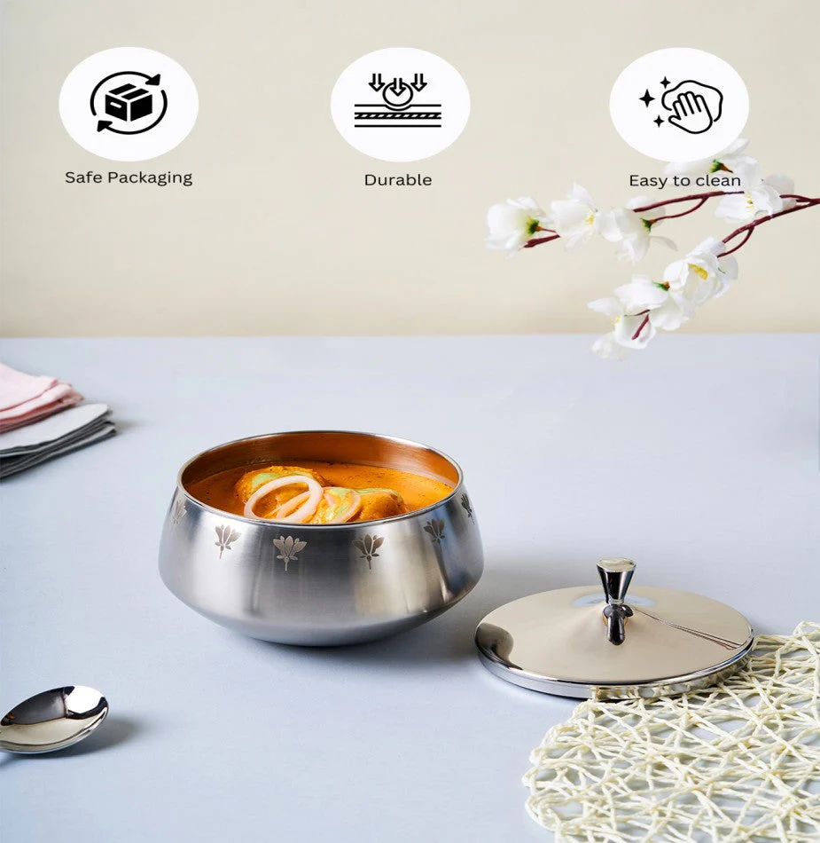 Flower Zenith Serving Bowl | Small - Image 11