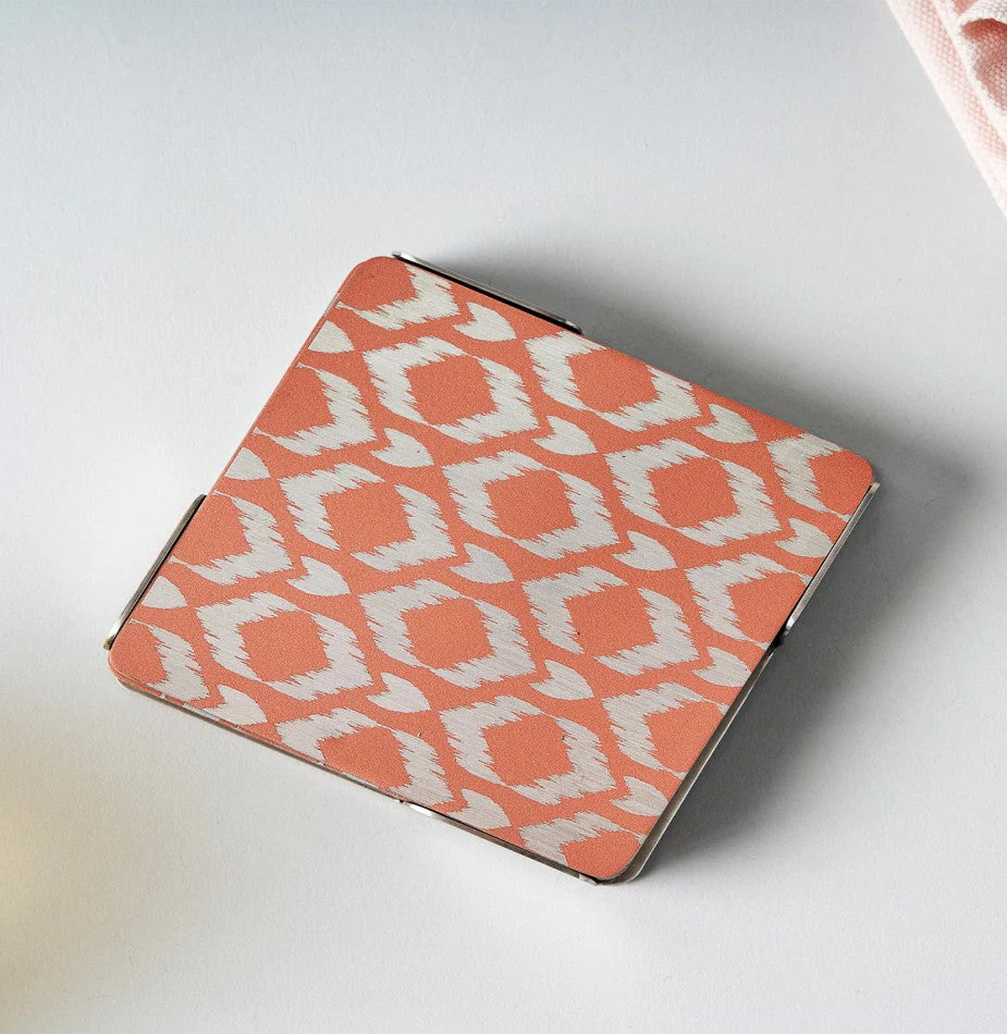 Ikat Coaster Pink | Set of 6 - Image 4