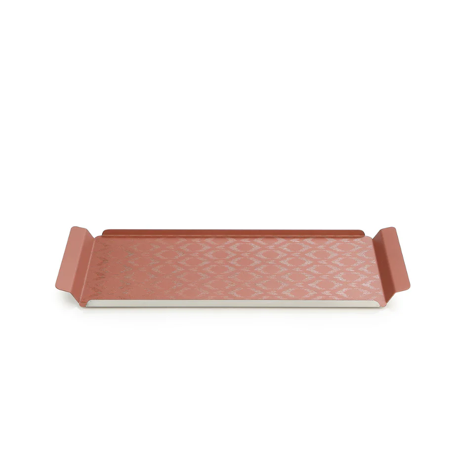 Ikat Serving Tray Pink | Large - Image 7