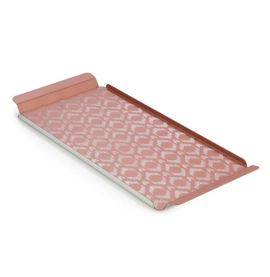 Ikat Serving Tray Pink | Large - Image 8