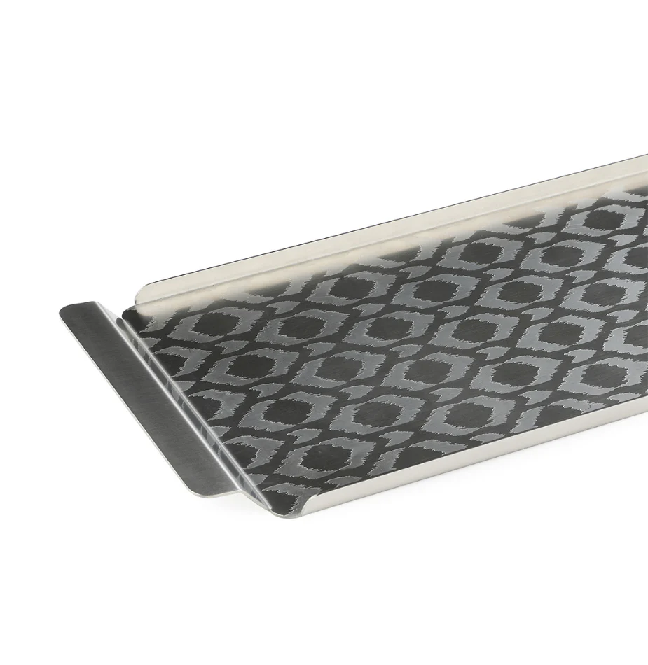 Ikat Matt Finish - Large Designer Serving Tray - Image 10
