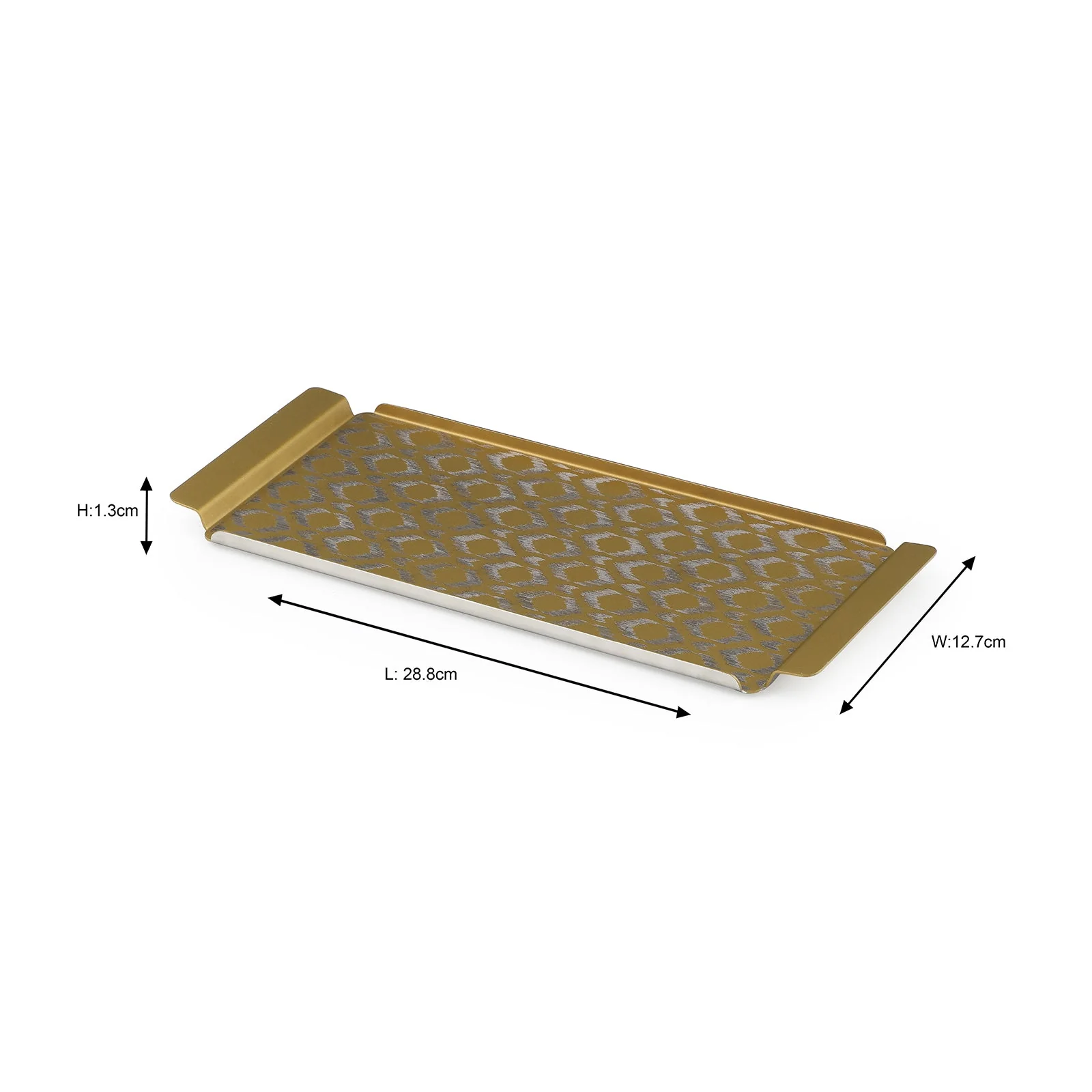 Ikat Tray | Gold - Image 10