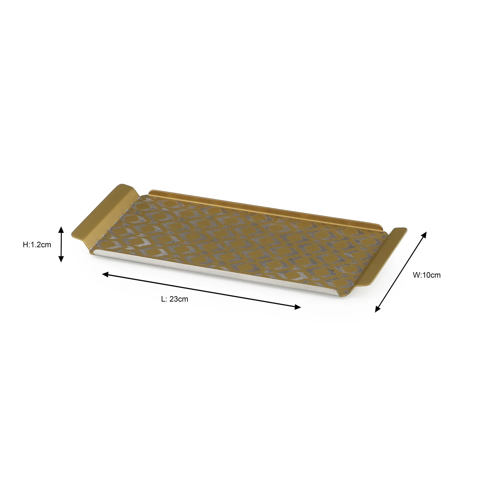 Ikat Tray | Gold - Image 8
