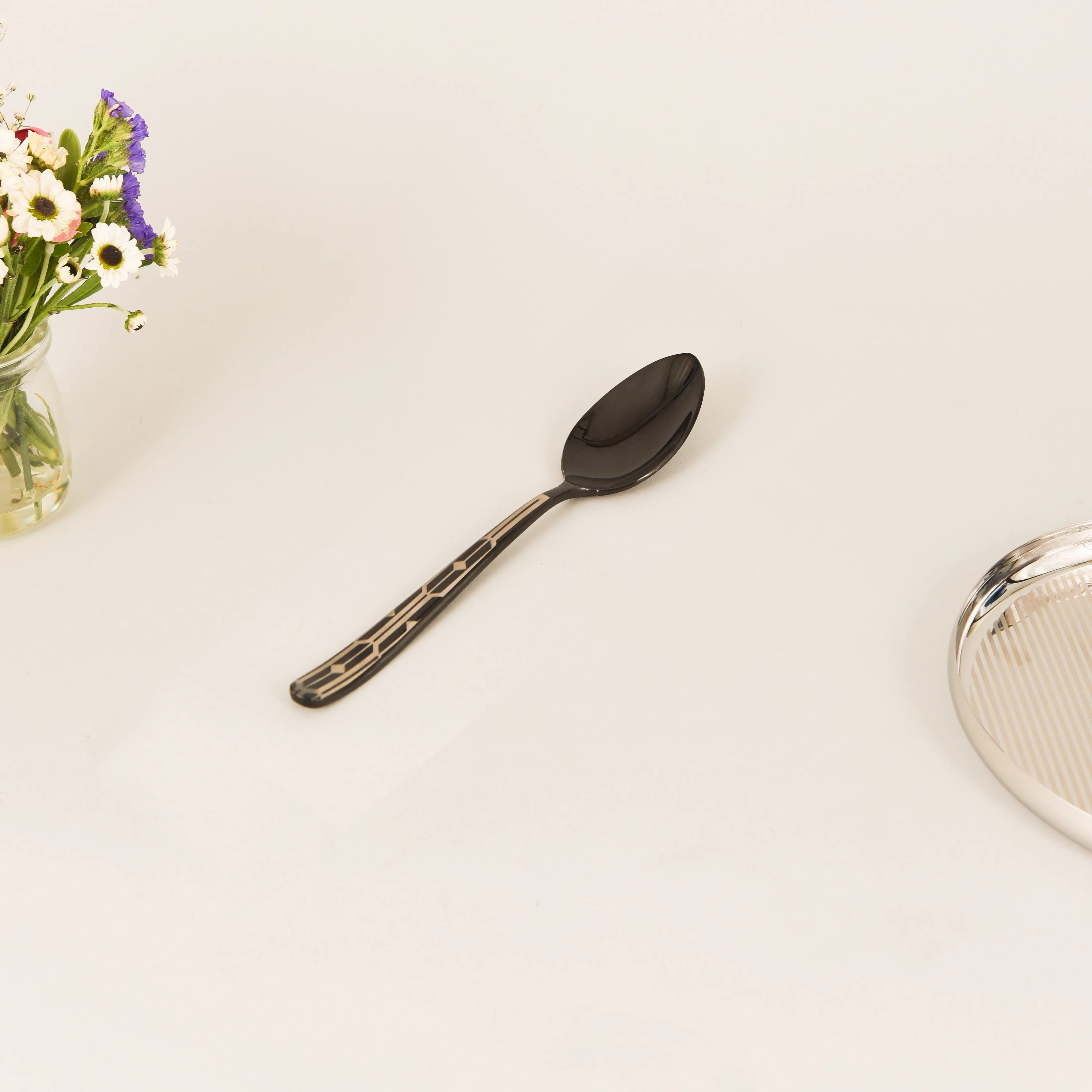Inline Diamond Dinner Spoon S/6