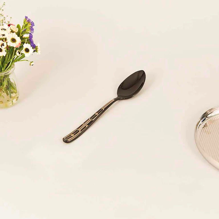 Inline Diamond Tea Spoon | Set of 6