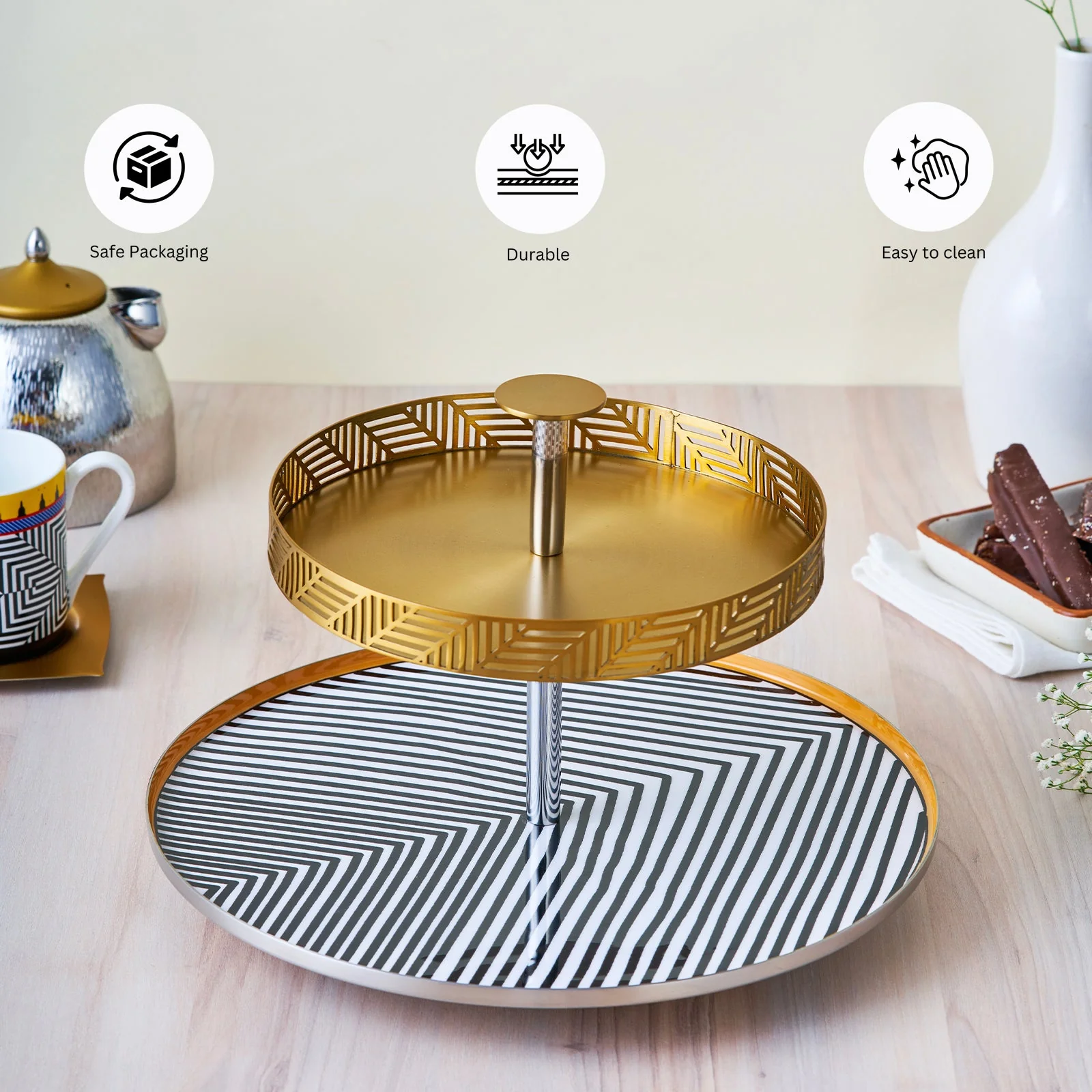 Masaai Two Tier Platter - Image 8