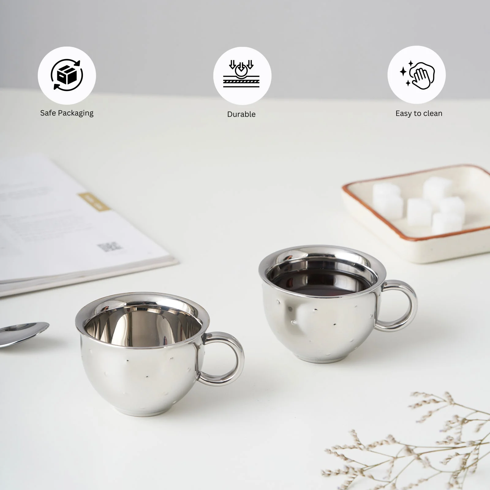Polka Cup & Saucer | Set of 2 - Image 8