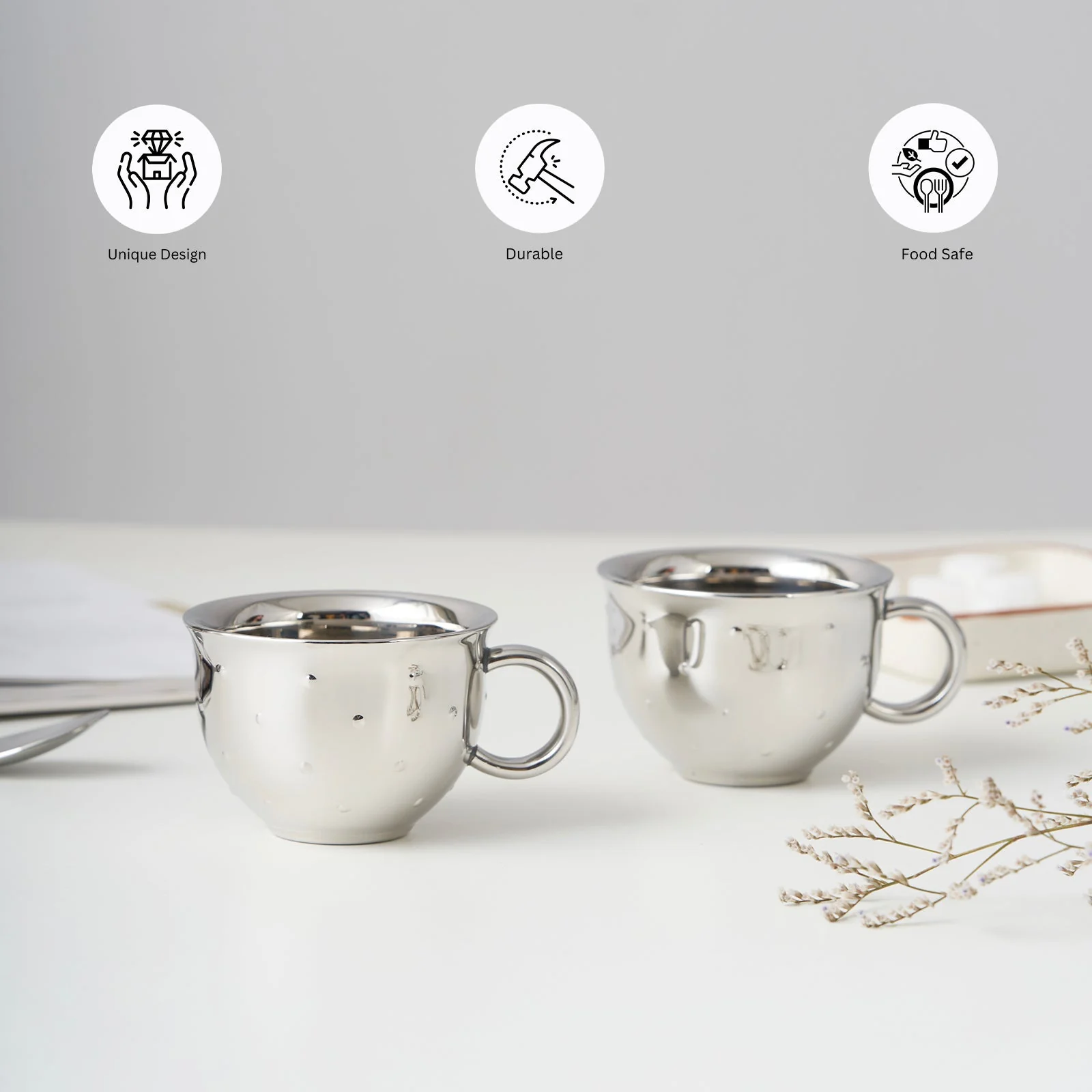 Polka Cup & Saucer | Set of 2 - Image 9