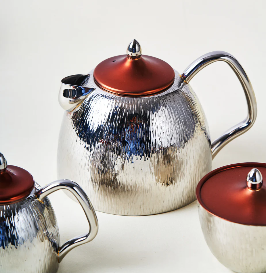 Renaissance Tea Set For Everyday | Rust - Image 3