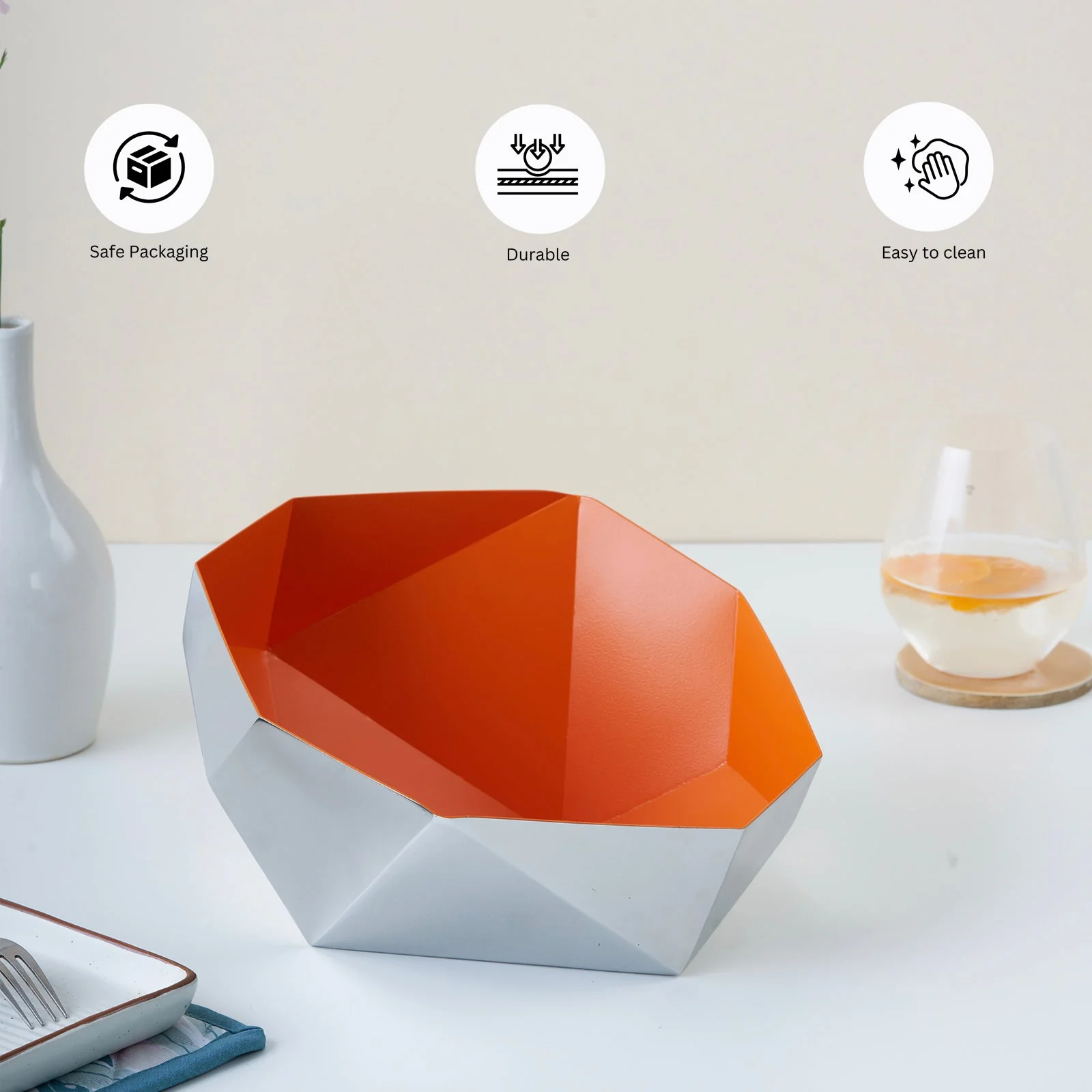 Rock Cut Fruit Bowl - Image 6