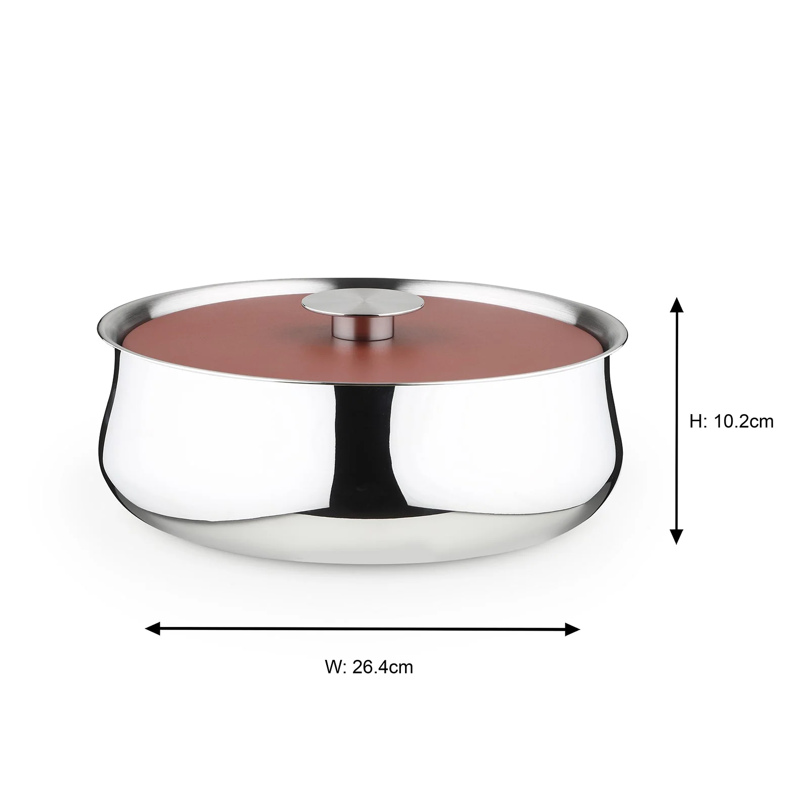 Rusty Red Doubly Bowl | Large - Image 10