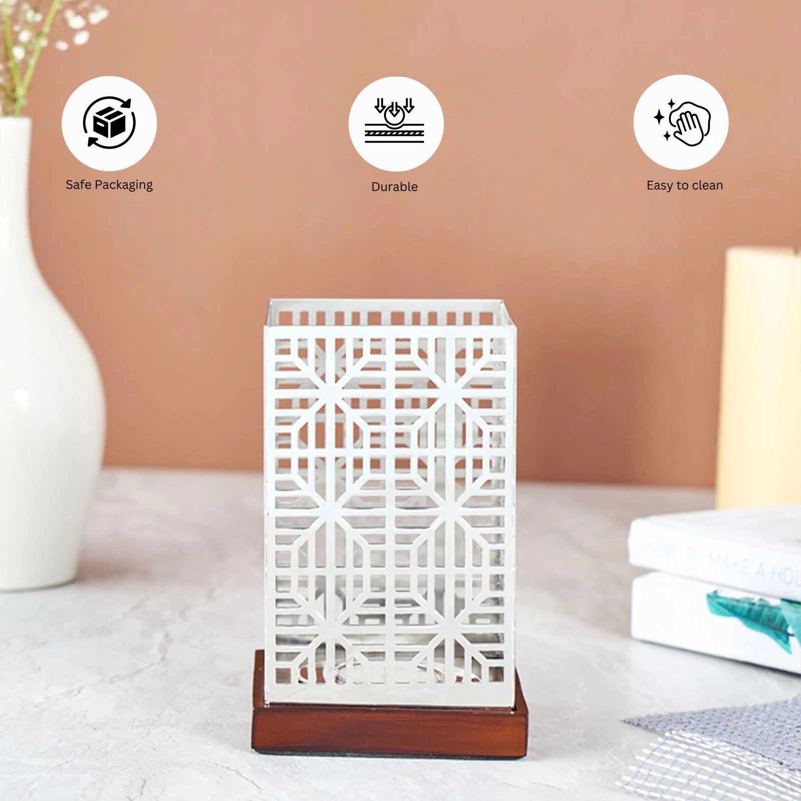 Stainless Steel Tessera T-Light - Image 9