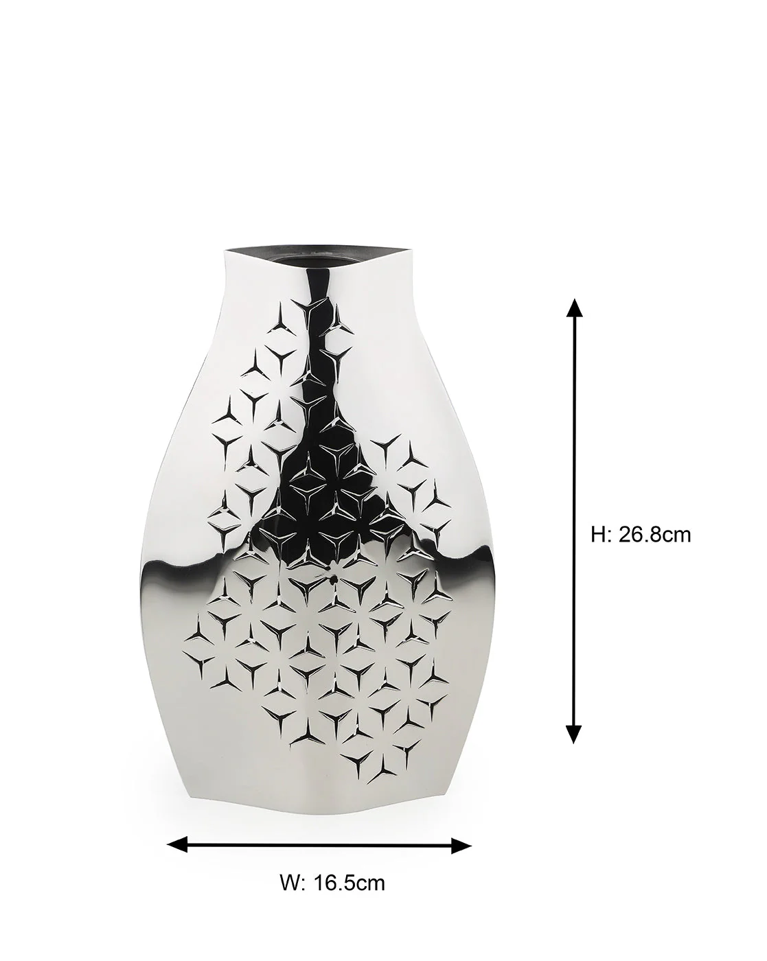Steel Flower Vase Pico | Luxury Home Decor Vase - Image 6