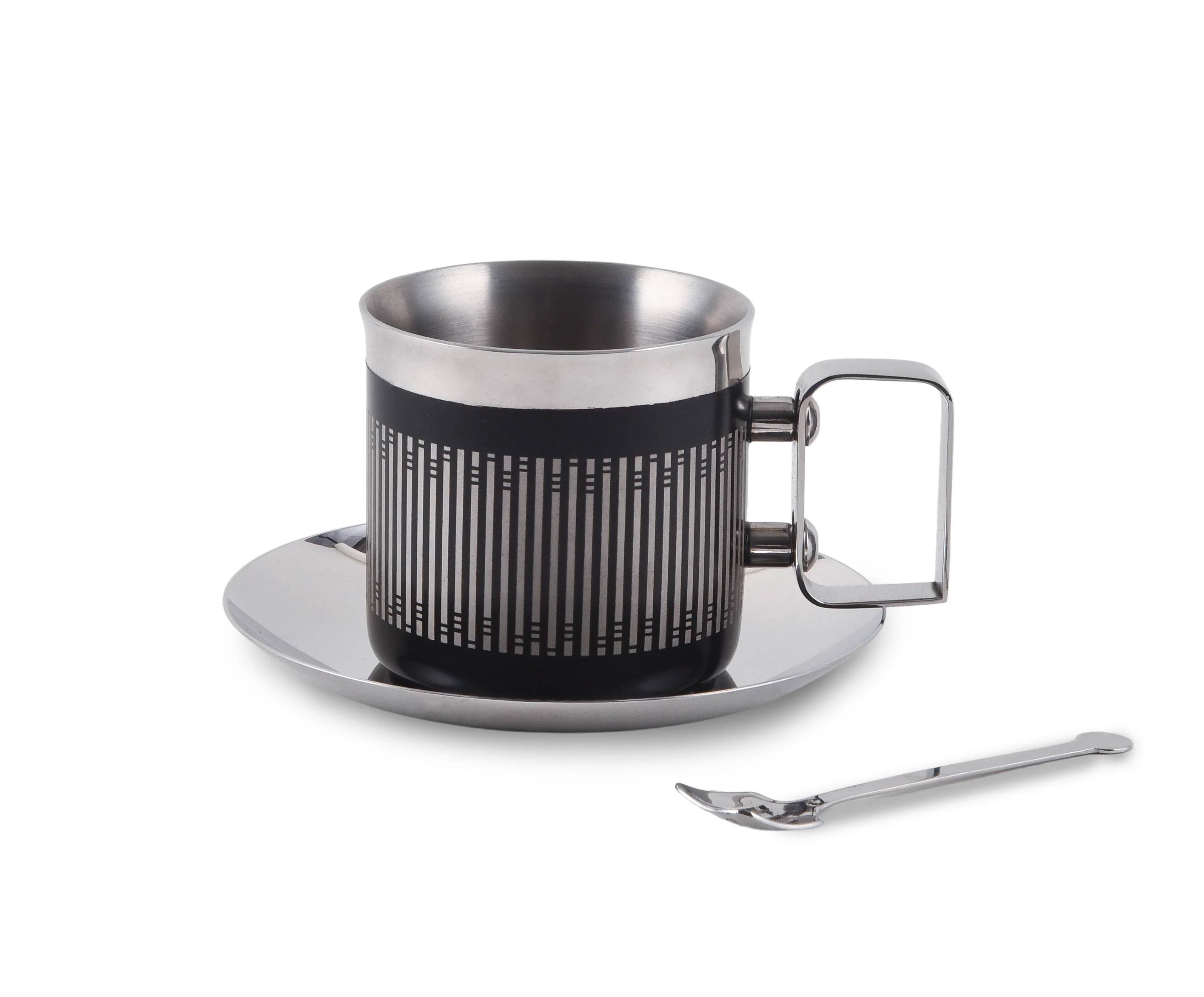 Stripe Cup and Saucer | Set of 2 - Image 3