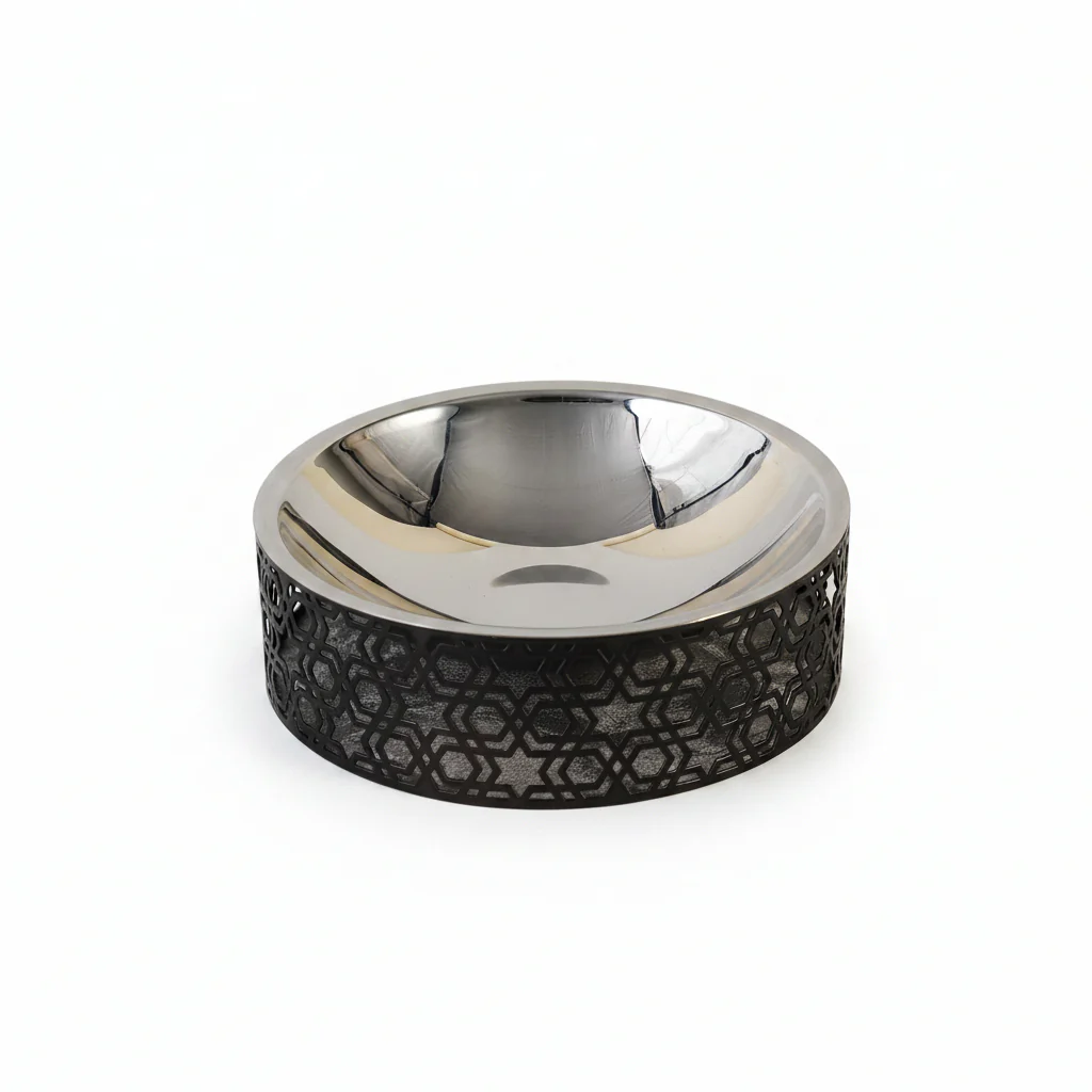 Tesselation Nut Bowl | Large | Gun Metal - Image 2