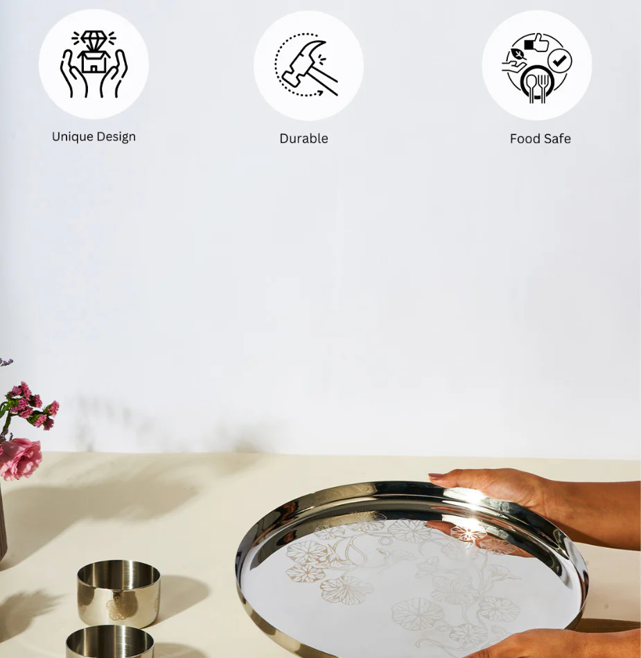 Eden Thali | Elegant Luxury Dinner Set - Image 15