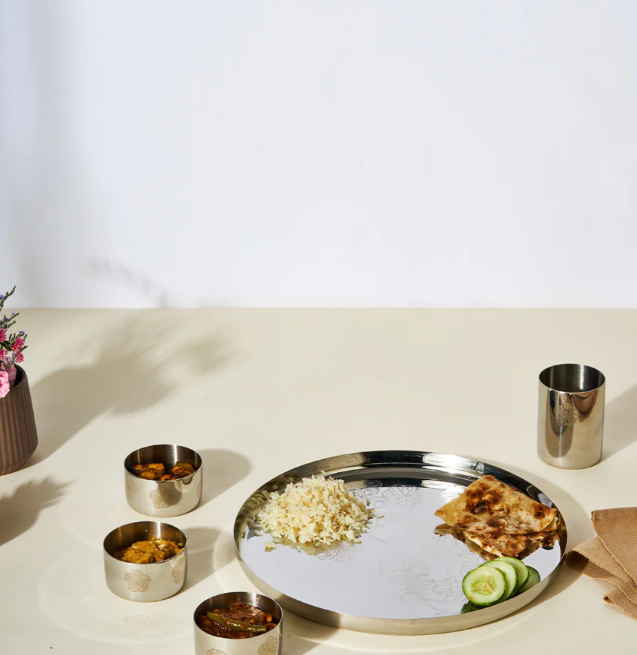 Eden Thali | Elegant Luxury Dinner Set - Image 9