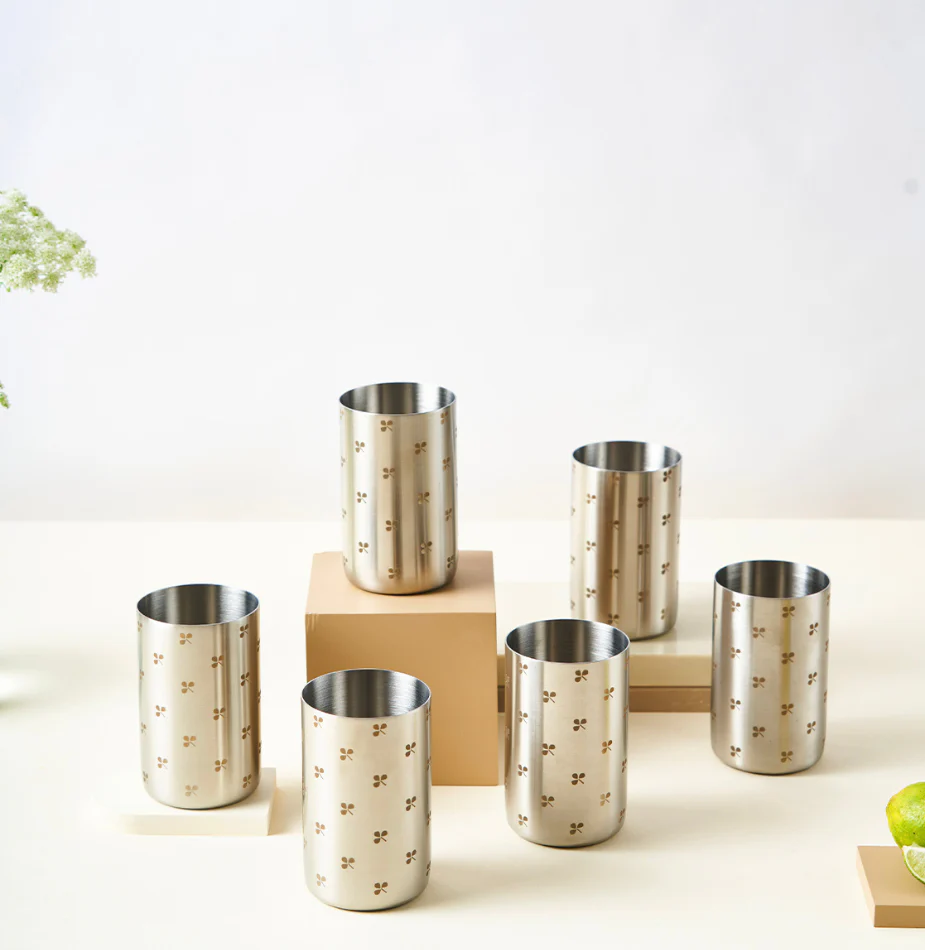 Zenith Stainless Steel Tumbler | Set of 6 - Image 8